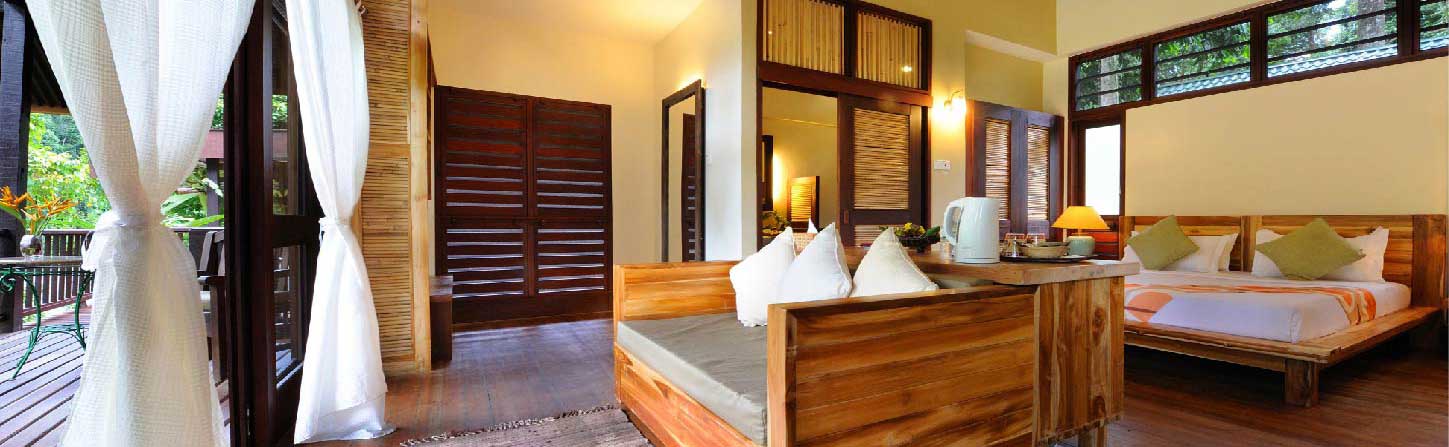 Borneo Rainforest Lodge deluxe villa